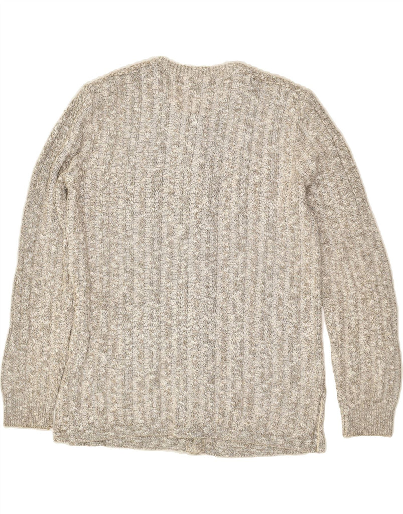 VINTAGE Womens Cardigan Sweater UK 16 Large Grey | Vintage Vintage | Thrift | Second-Hand Vintage | Used Clothing | Messina Hembry 