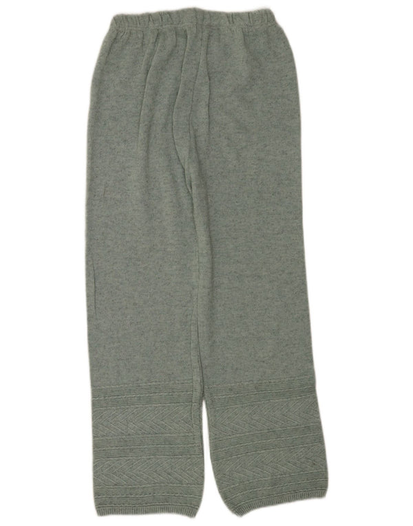 Vintage Womens Tracksuit Trousers UK 8 Small Green