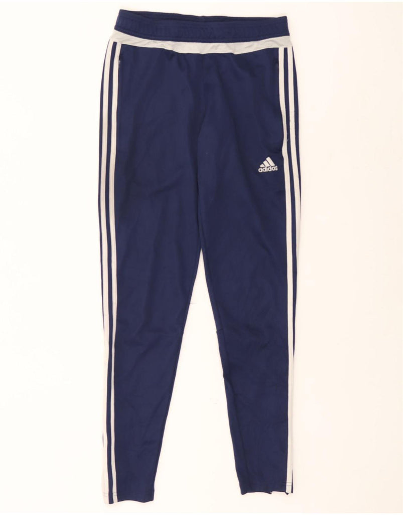 ADIDAS Womens Climacool Tracksuit Trousers UK 8/10 Small Navy Blue Vintage Adidas and Second-Hand Adidas from Messina Hembry 