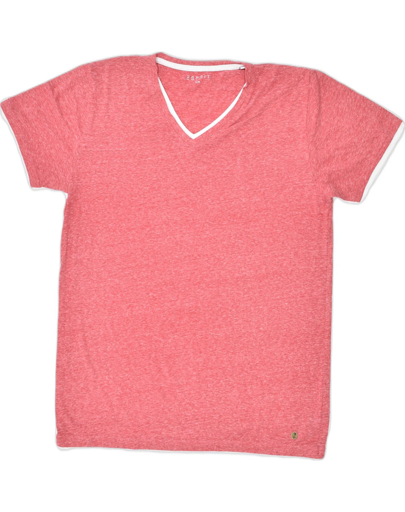 ESPRIT Mens Slim T-Shirt Top Large Pink | Vintage Esprit | Thrift | Second-Hand Esprit | Used Clothing | Messina Hembry 