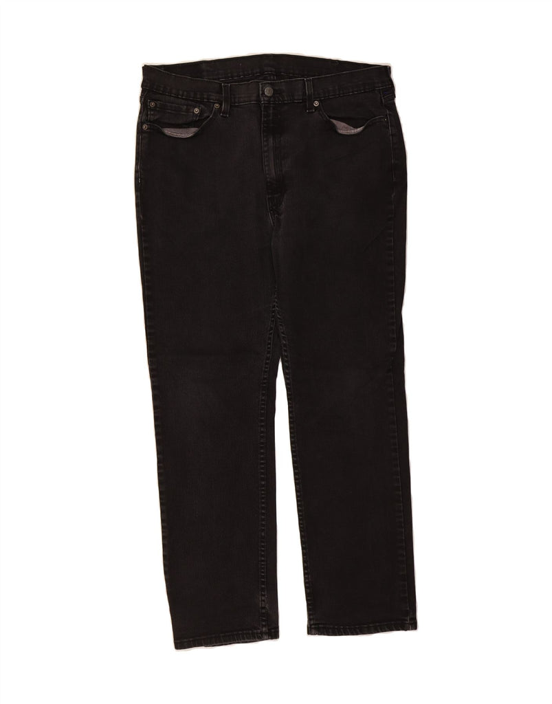 LEVI'S Mens 514 Straight Jeans W33 L30 Black Cotton Vintage Levi's and Second-Hand Levi's from Messina Hembry 