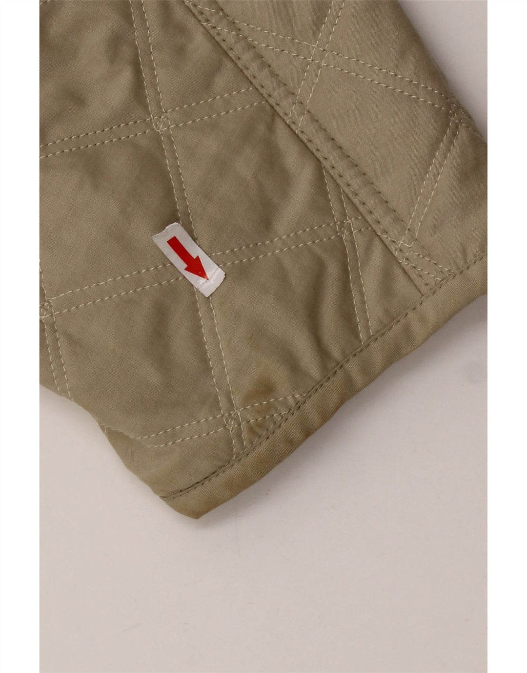 Belfe & Belfe Mens Quilted Jacket IT 52 XL Beige Cotton