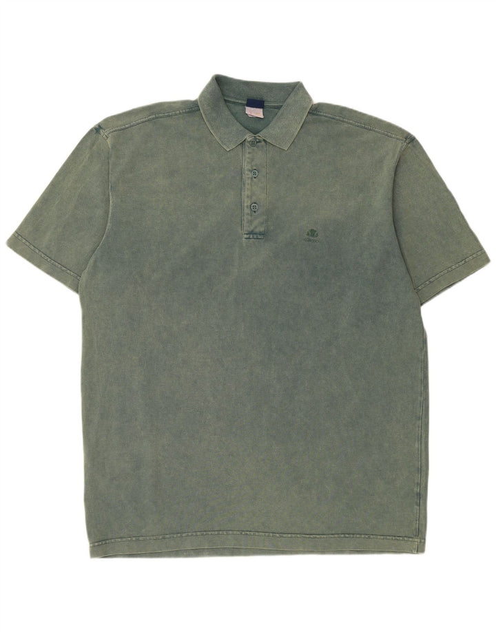 Ellesse Mens Polo Shirt XL Green Cotton
