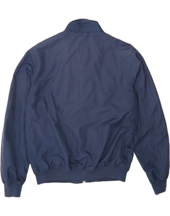 NAVIGARE Mens Bomber Jacket UK 42 XL Navy Blue Vintage Navigare and Second-Hand Navigare from Messina Hembry 