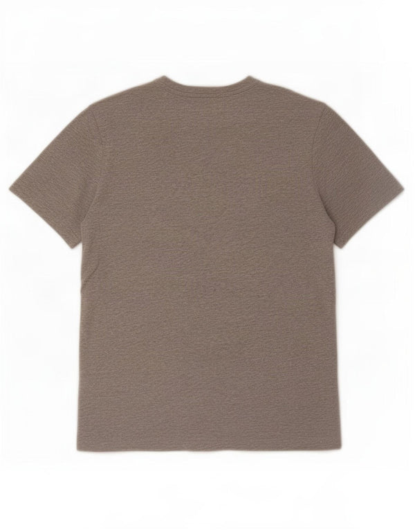 Reebok Mens Graphic T-Shirt Top Small Grey Flecked Cotton