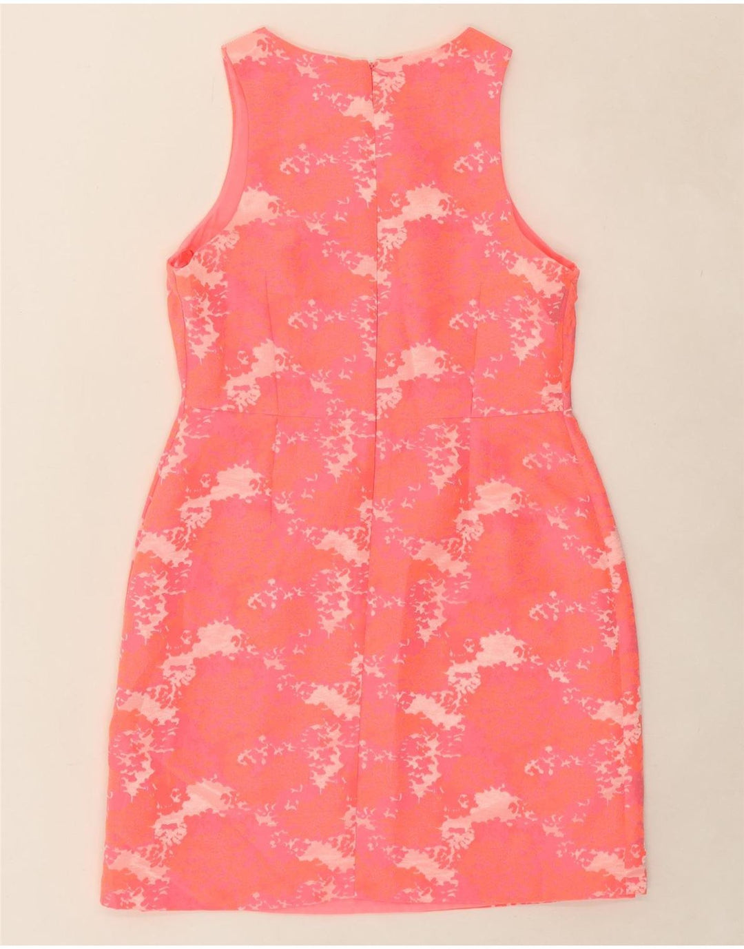 COAST Womens Sleeveless Sheath Dress UK 12 Medium  Pink Tie Dye Polyester Vintage Coast and Second-Hand Coast from Messina Hembry 