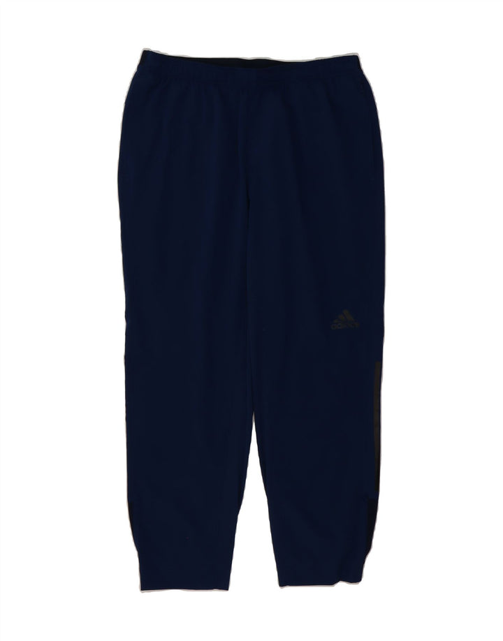 ADIDAS Mens Climacool Tracksuit Trousers Joggers Large Navy Blue Polyester Vintage Adidas and Second-Hand Adidas from Messina Hembry 