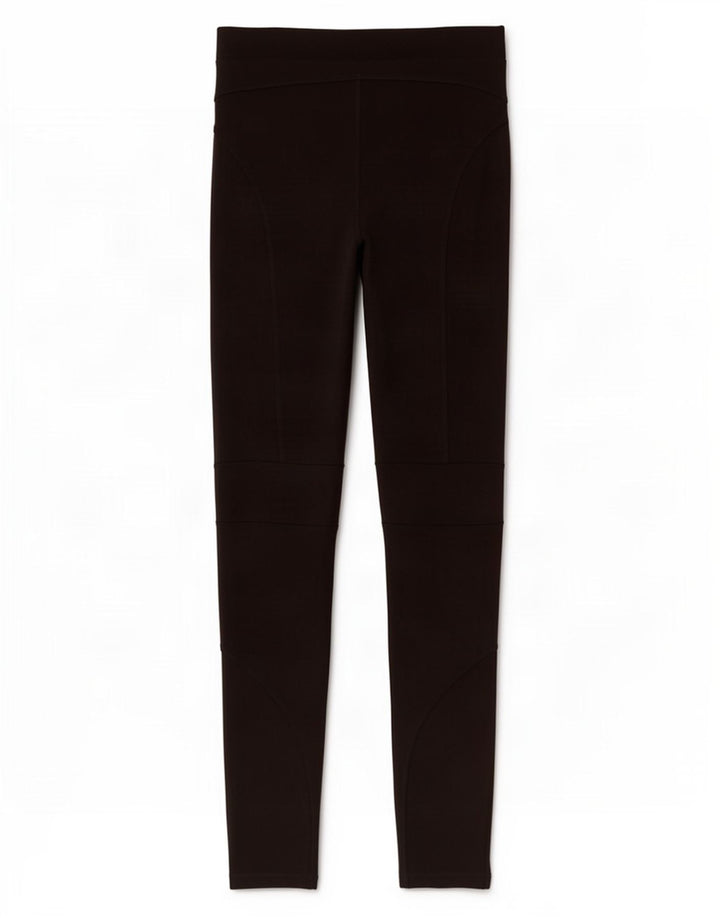 Zara Womens Leggings UK 14 Medium Black