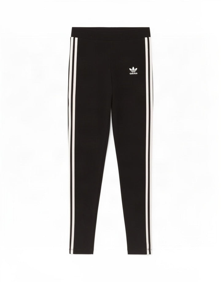 Adidas Womens Leggings UK 8 Small Black Cotton