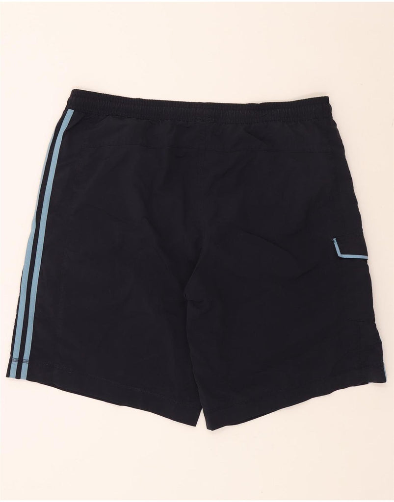 ADIDAS Mens Sport Shorts XL  Navy Blue Polyester Vintage Adidas and Second-Hand Adidas from Messina Hembry 