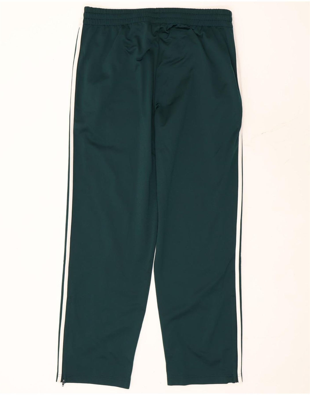 Adidas Mens Tracksuit Trousers Large Green Polyester