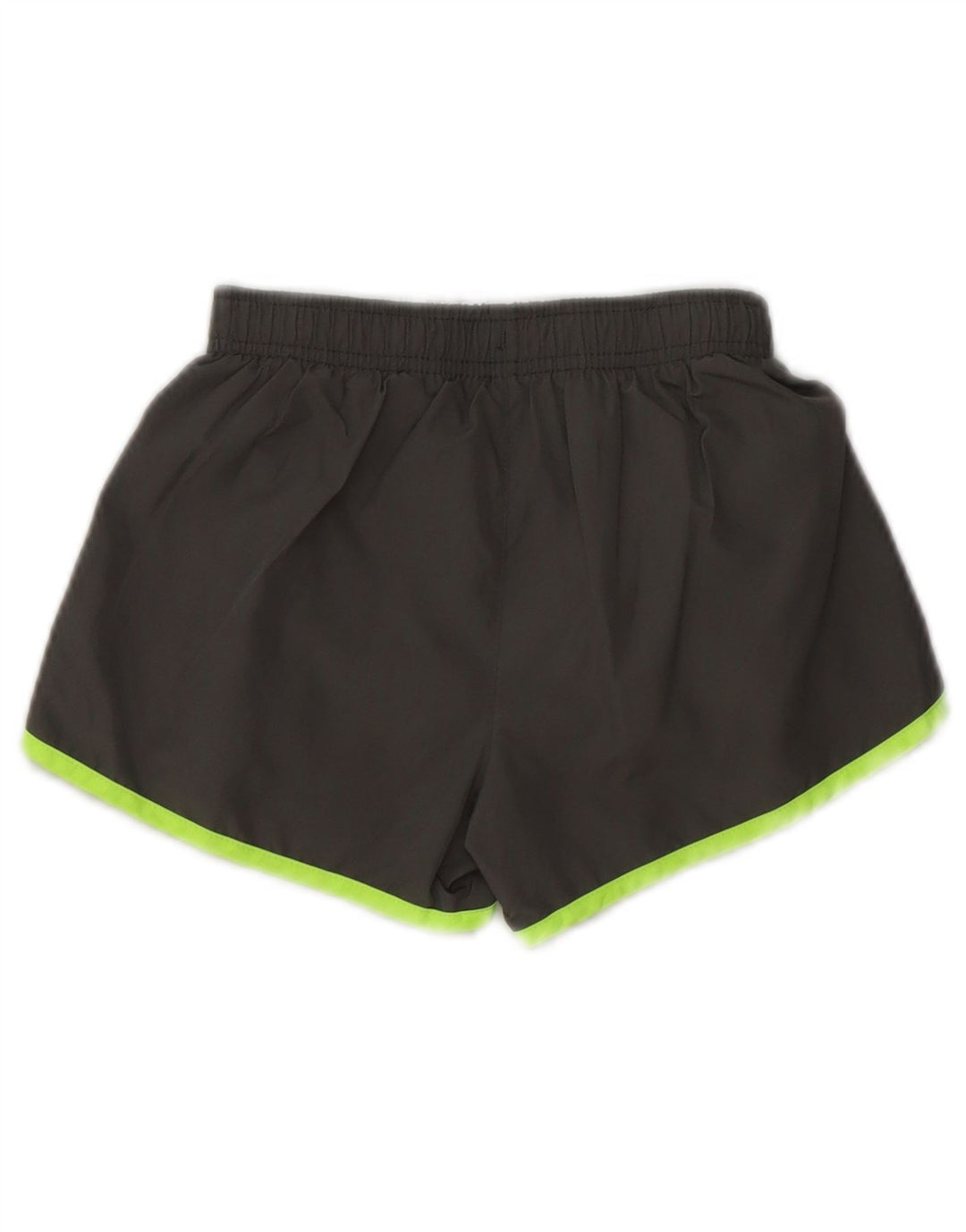 Puma Girls Sport Shorts 6-7 Years Small Grey Colourblock Polyester