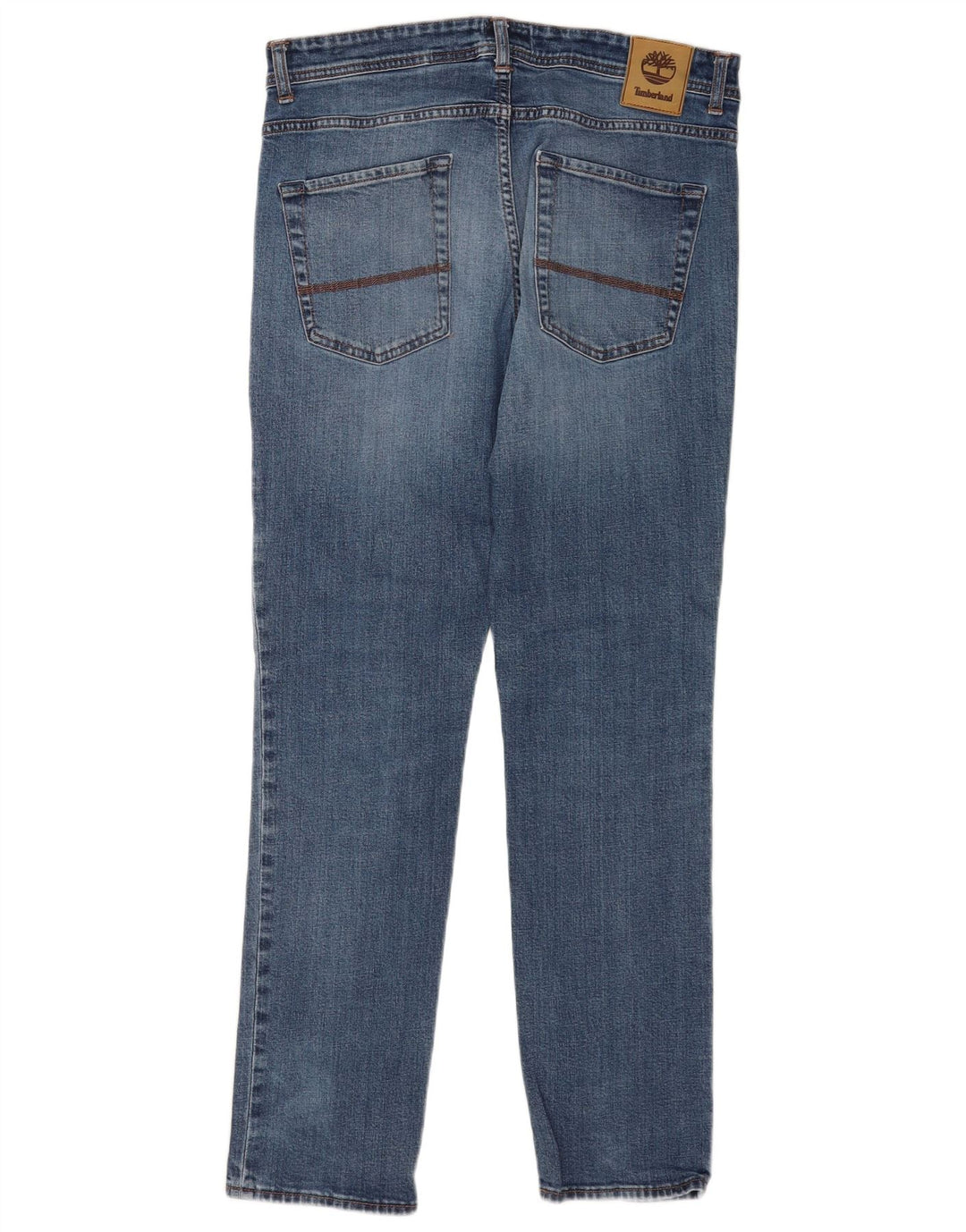 Timberland Mens Slim Jeans W33 L32 Blue Cotton