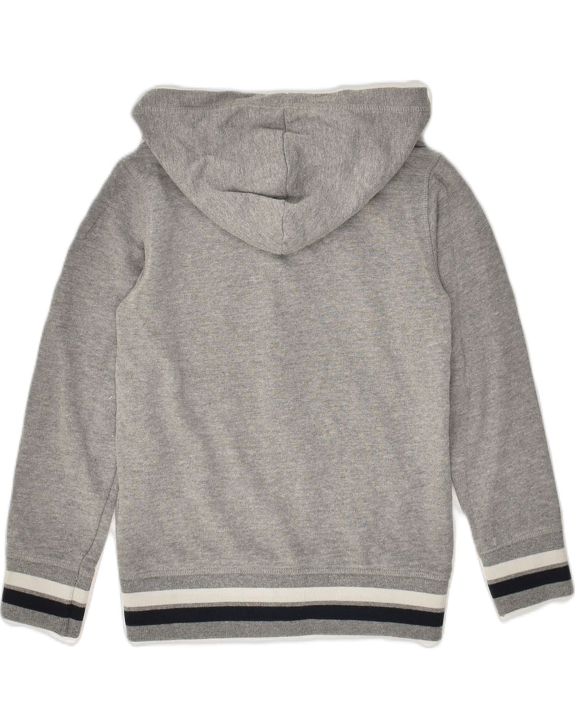 WOOLRICH Boys Zip Hoodie Sweater 7-8 Years Small  Grey Cotton | Vintage Woolrich | Thrift | Second-Hand Woolrich | Used Clothing | Messina Hembry 