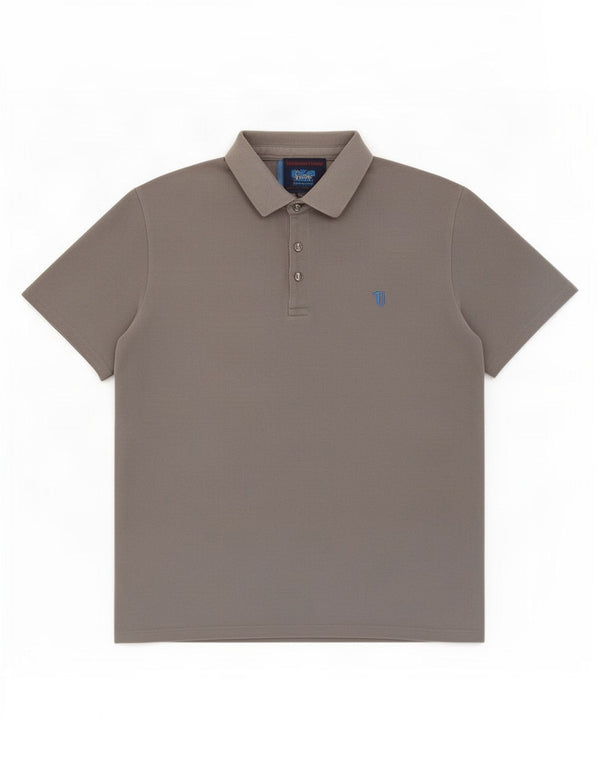 Trussardi Jeans Mens Polo Shirt Large Grey
