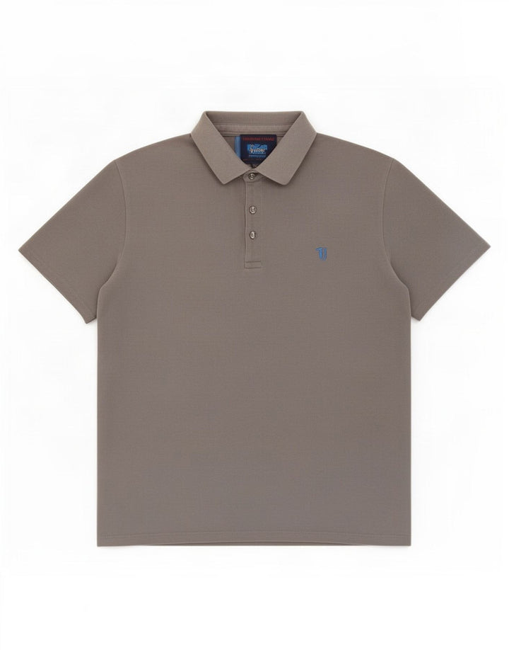 Trussardi Jeans Mens Polo Shirt Large Grey