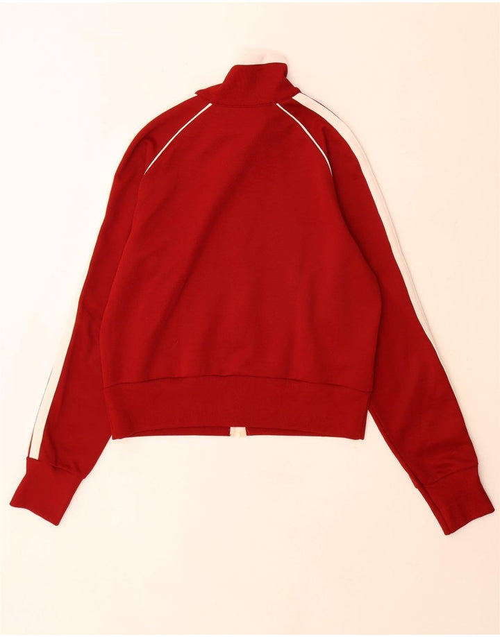 Playlife Womens Tracksuit Top Jacket UK 12 Medium Red