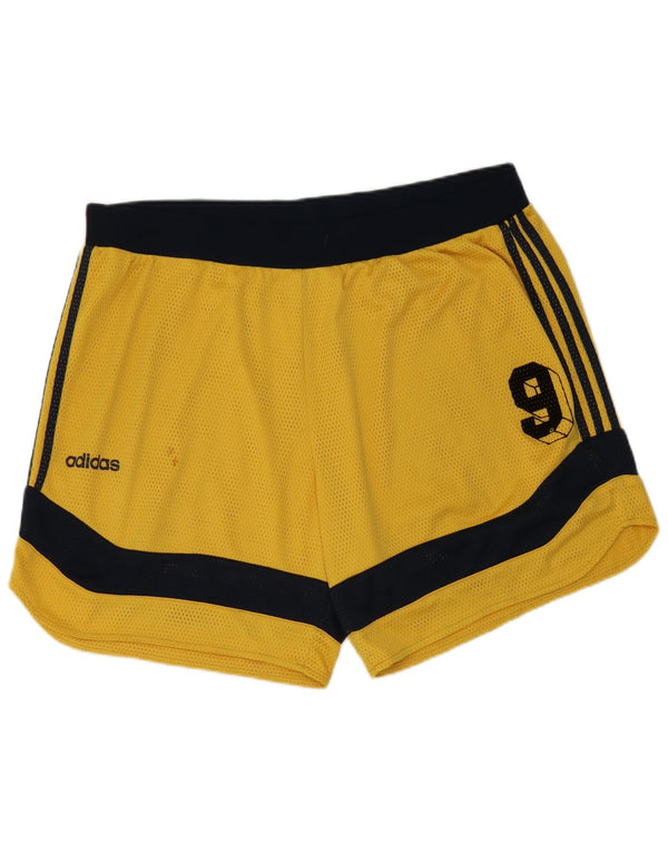 Adidas Mens Graphic Sport Shorts XL  Yellow Colourblock