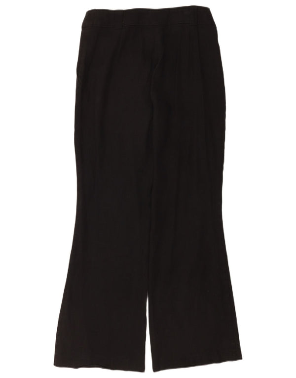 Marks & Spencer Womens Autograph Chino Trousers UK 10 Small W28 L30 Black