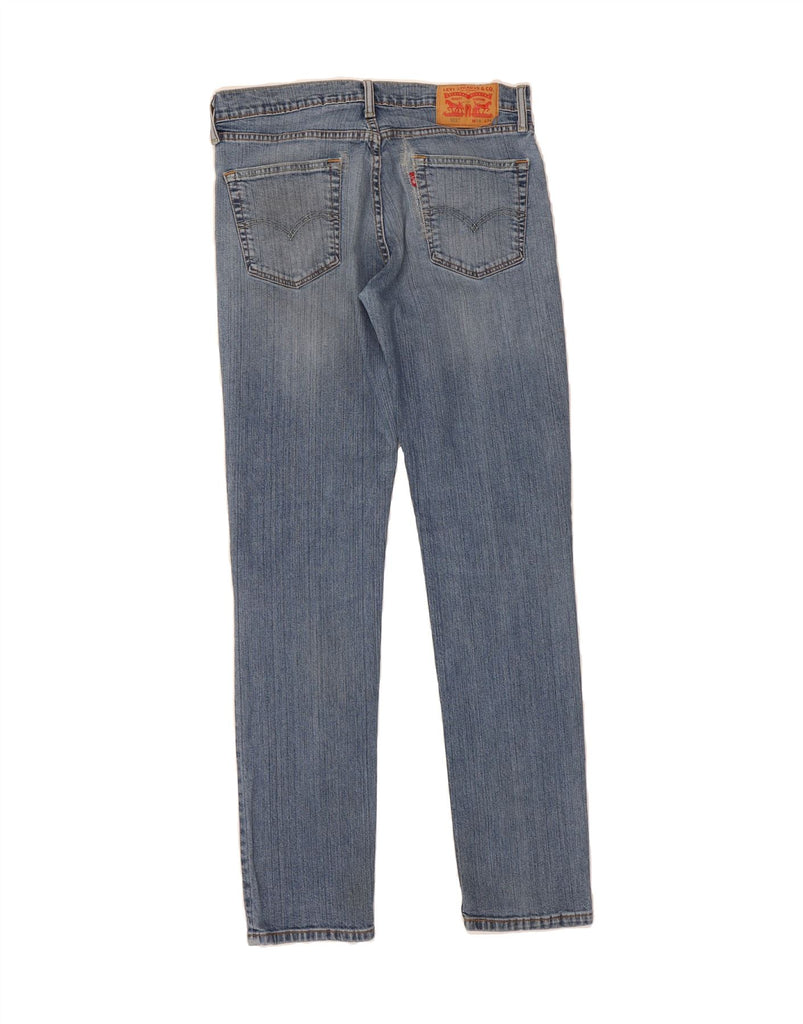 LEVI'S Mens 511 Slim Jeans W34 L34 Blue Cotton Vintage Levi's and Second-Hand Levi's from Messina Hembry 