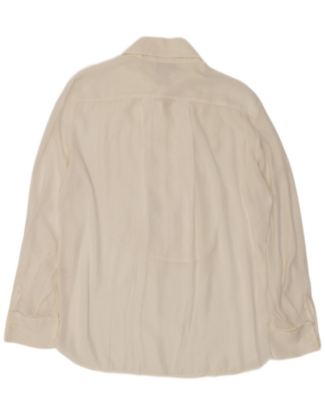 ENJOY Womens Loose Fit Pullover Shirt UK 14 Medium White Polyester
