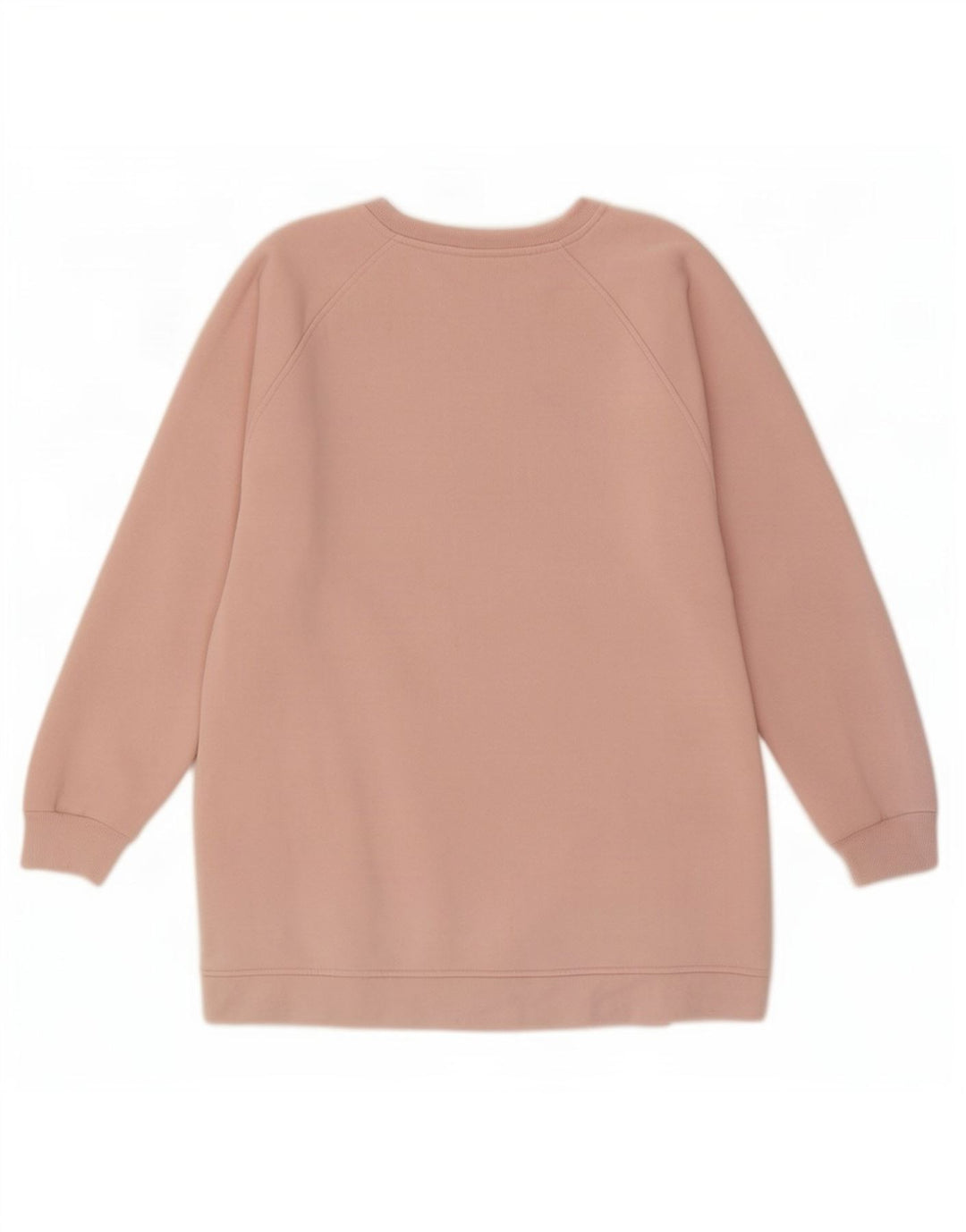 Marks & Spencer Womens Sweatshirt Jumper UK 14 Large Pink Cotton