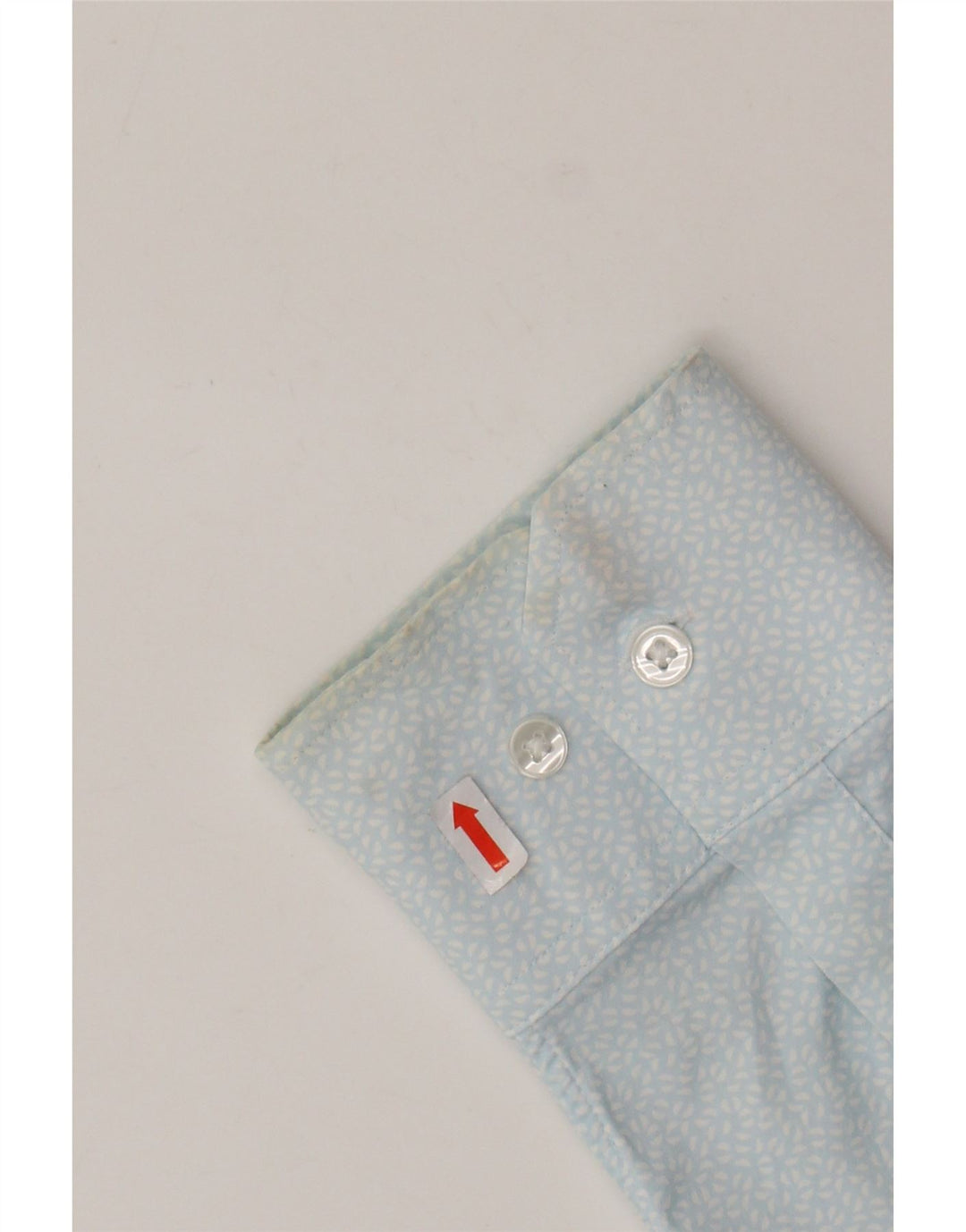 BONOBOS Mens Athletic Fit  Shirt Large Blue Spotted Nylon