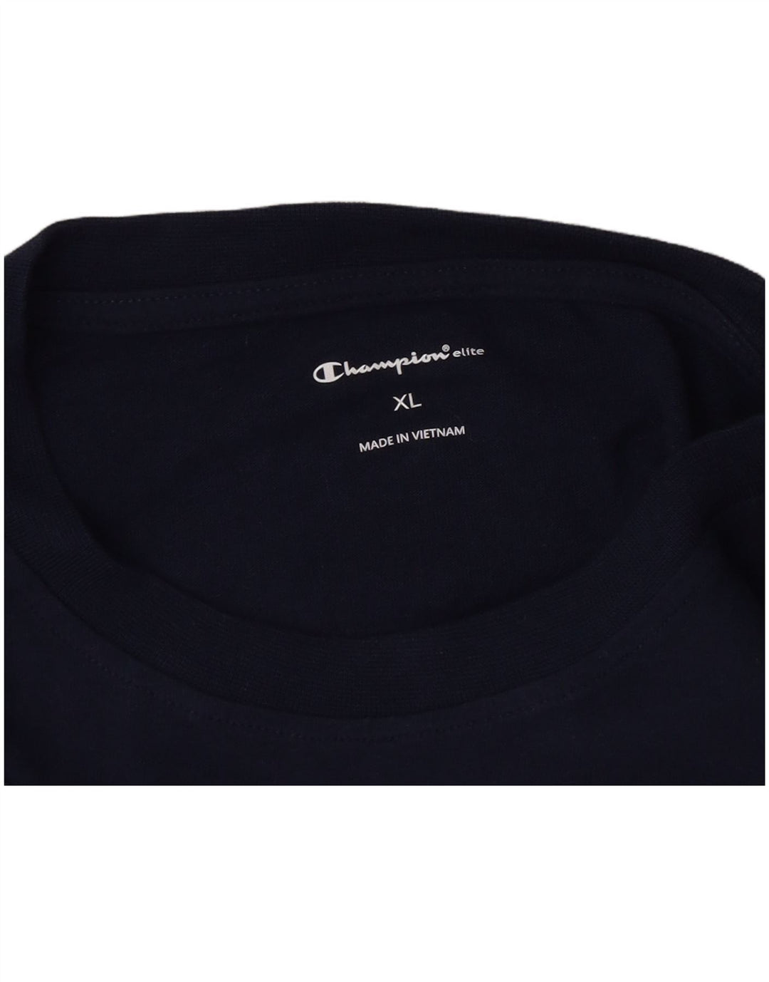 Champion Mens Graphic T-Shirt Top XL Navy Blue