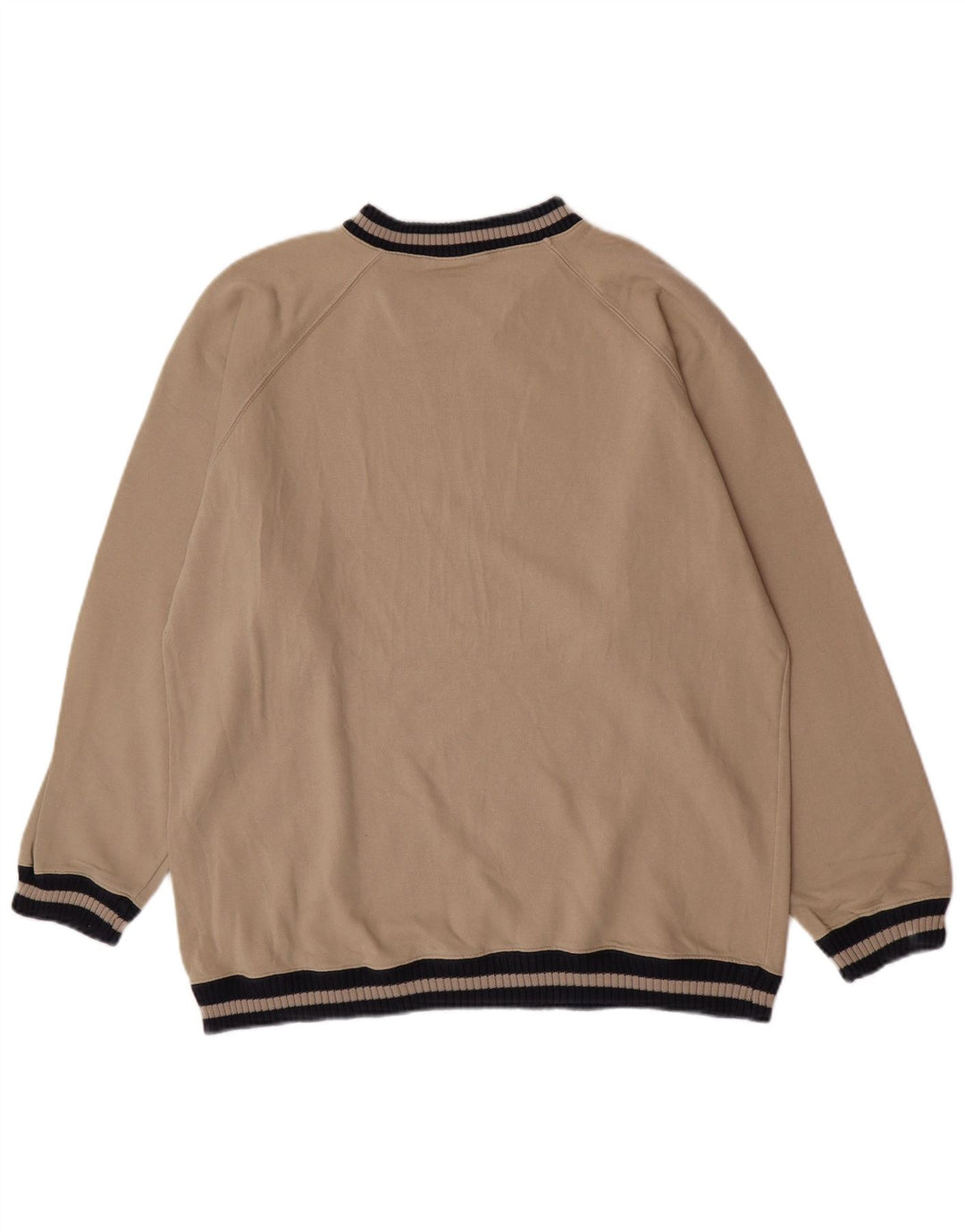 Wrangler Mens Sweatshirt Jumper Large Beige Cotton