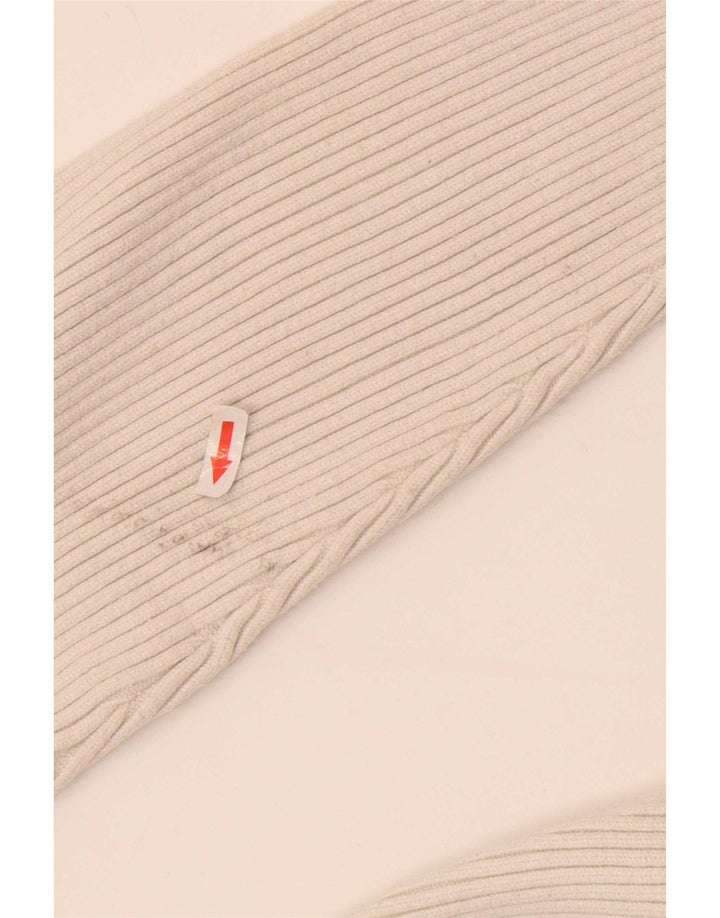 Zara Womens Long Sleeve Jumper Dress UK 8 Small White