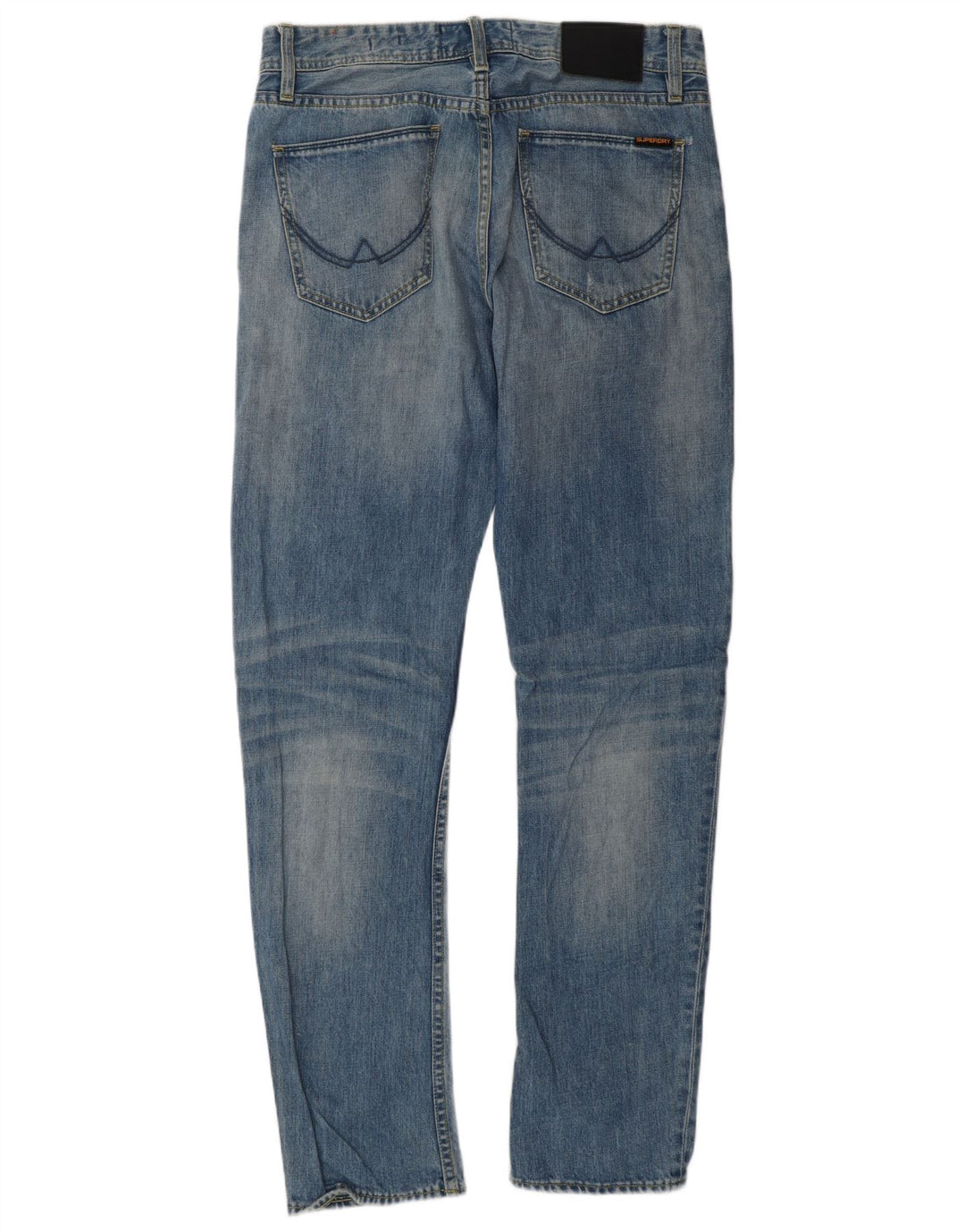 Superdry Mens Loose Jeans W30 L32 Blue Cotton