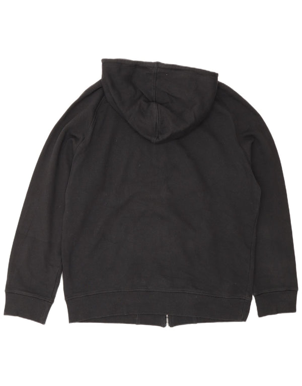 Timberland Mens Regular Fit Zip Hoodie Sweater Large Black Cotton