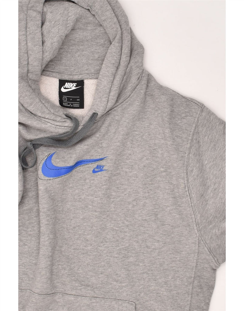 NIKE Mens Hoodie Jumper Small Grey Cotton | Vintage Nike | Thrift | Second-Hand Nike | Used Clothing | Messina Hembry 