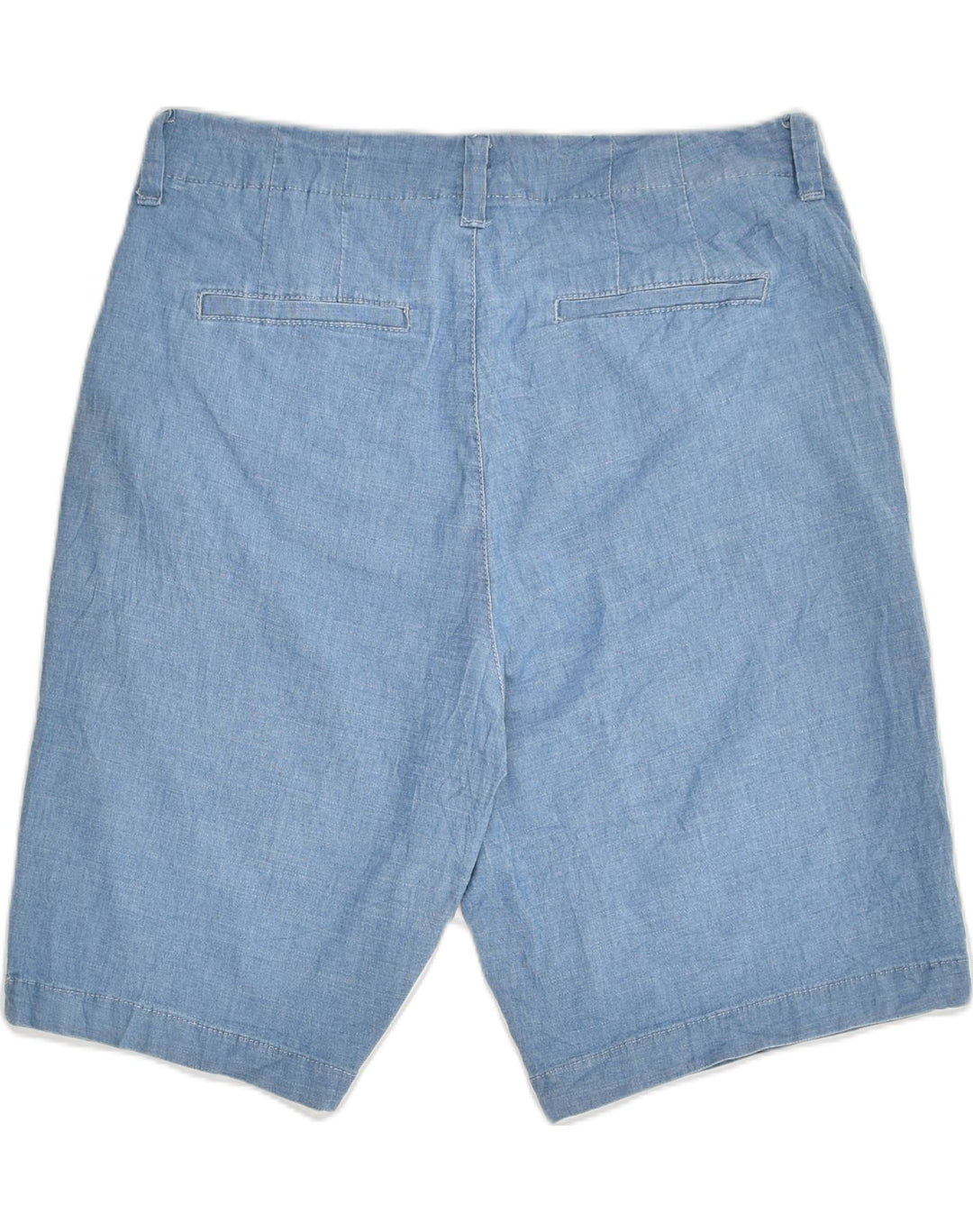 LEE Womens Mid Rise Regular Fit Casual Shorts US 10  Large W32 Blue Cotton | Vintage Lee | Thrift | Second-Hand Lee | Used Clothing | Messina Hembry 