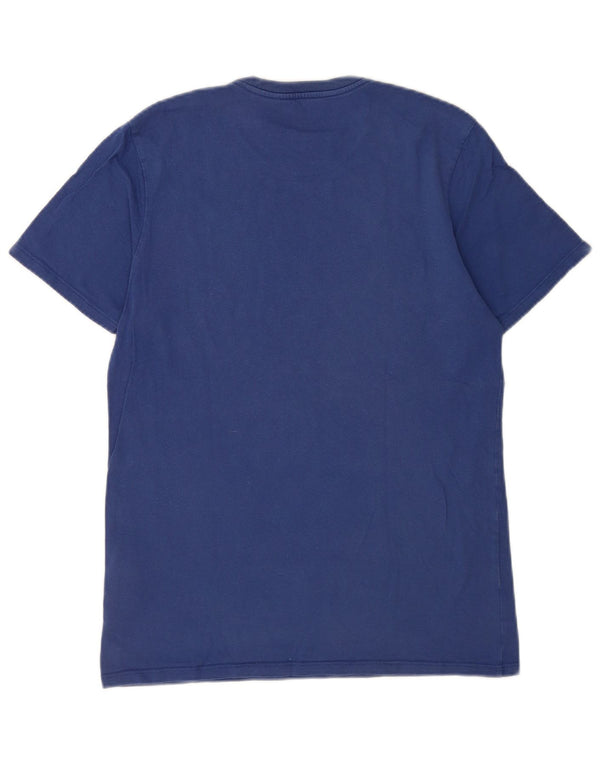 Levi's Mens Graphic T-Shirt Top Small Blue Cotton