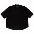 Zara Womens Short Sleeve Crop Top UK 10 Small Black