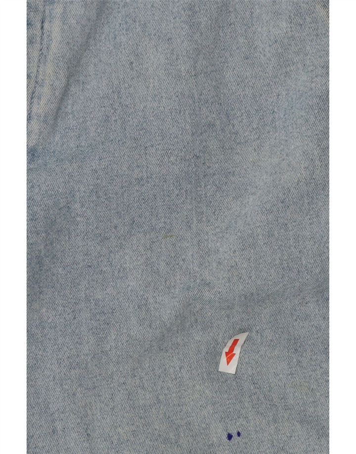 Rifle Womens Dungarees Denim Shorts W36 XL Blue