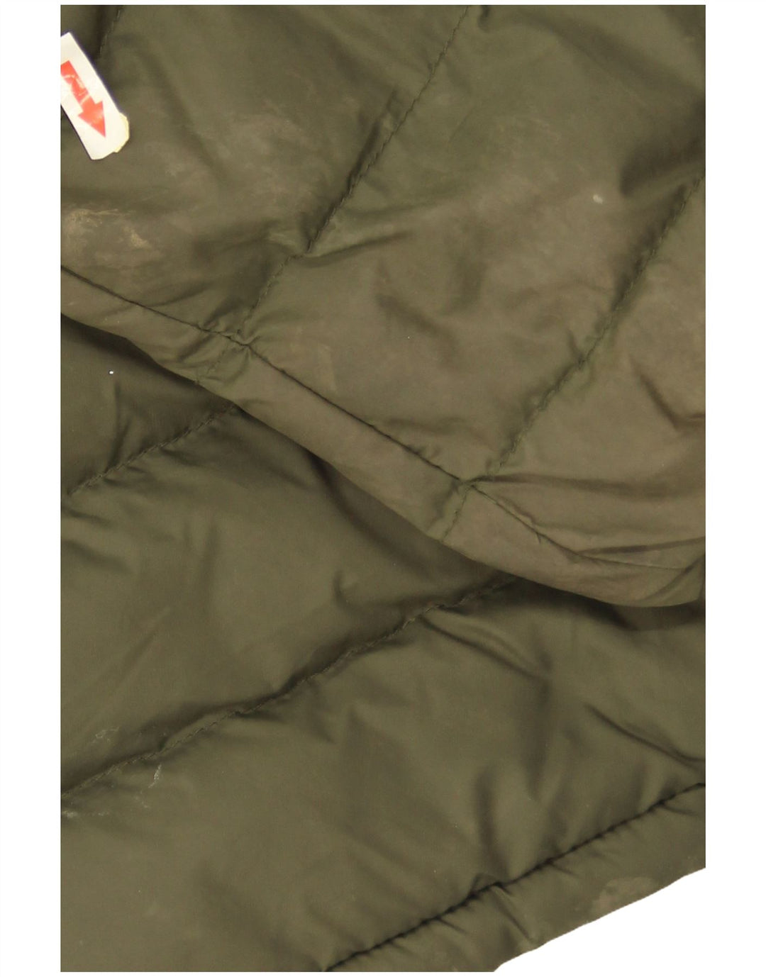 Mountain Warehouse Mens Hooded Padded Jacket UK 36 Small Khaki Polyester
