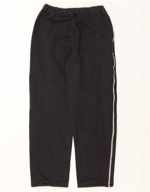 Kappa Mens Tracksuit Trousers Small Black Cotton