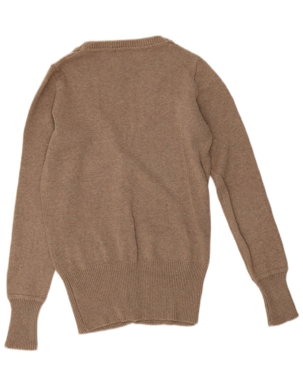 Zara Womens Cardigan Sweater UK 12 Medium Grey