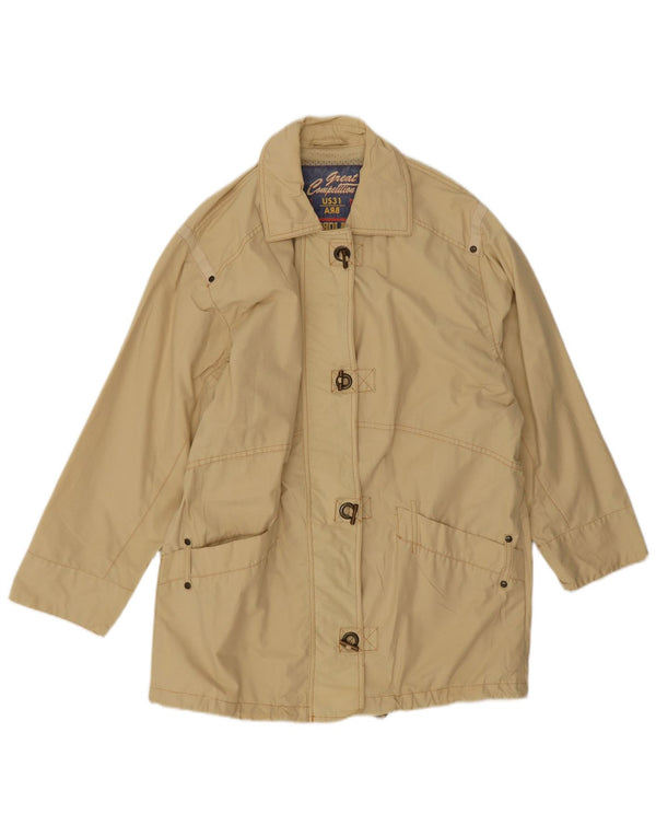 Astrolabio Womens Utility Jacket IT 44 Medium Yellow