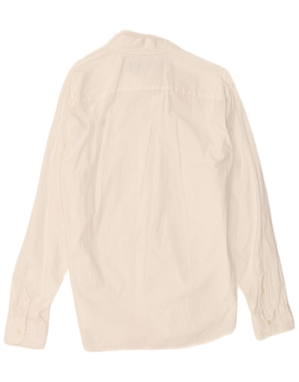 Abercrombie & Fitch Mens Shirt XL White Cotton