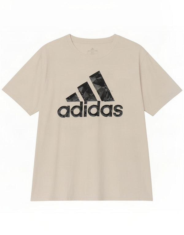Adidas Mens Graphic T-Shirt Top Large White Cotton