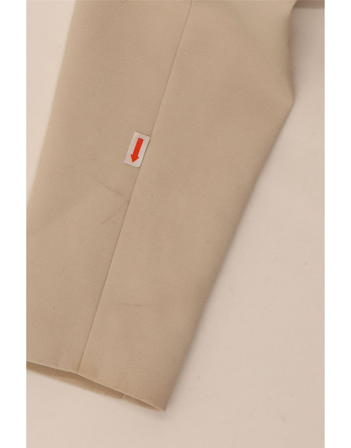 REISS Womens Trench Coat UK 10 Small Beige Polyester