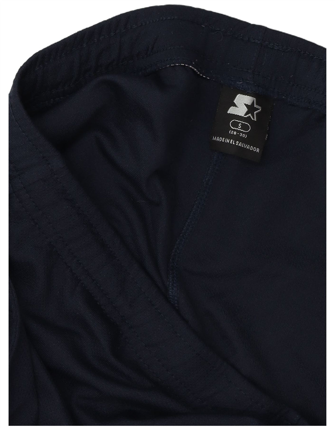 Starter Mens Sport Shorts Small Navy Blue Polyester Sports