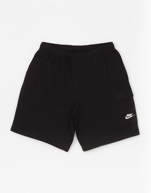 Nike Mens Cargo Sport Shorts Large Black Cotton Sports
