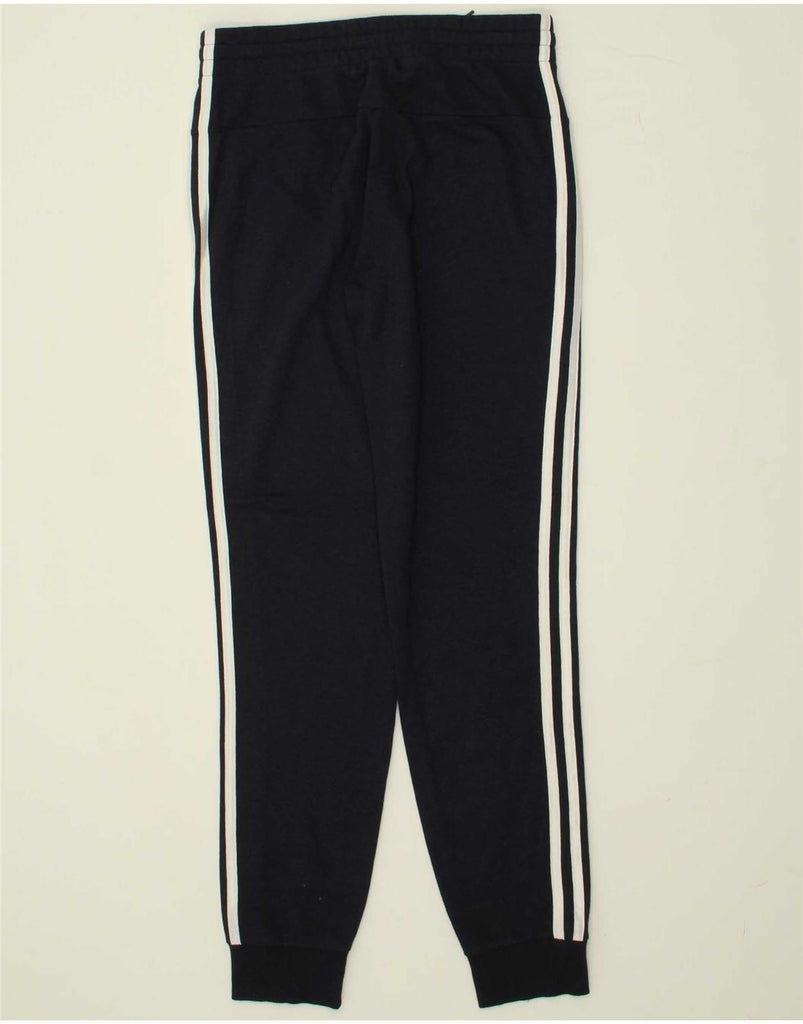 ADIDAS Womens Tracksuit Trousers Joggers UK 8/10 Small Navy Blue Vintage Adidas and Second-Hand Adidas from Messina Hembry 