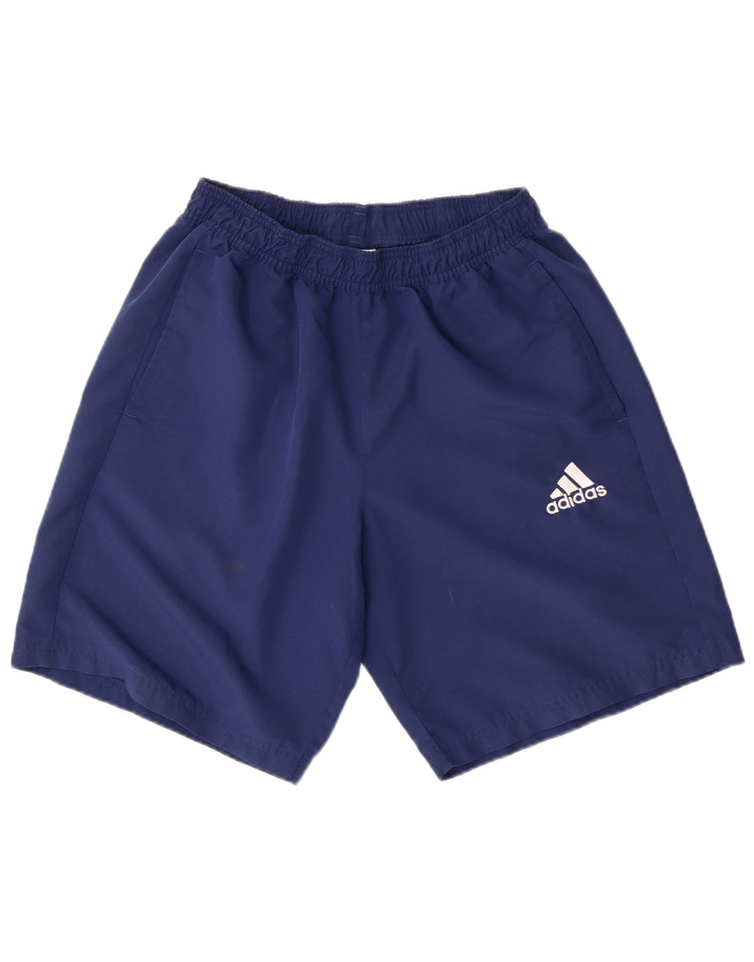 ADIDAS Mens Sport Shorts Medium  Navy Blue Polyester