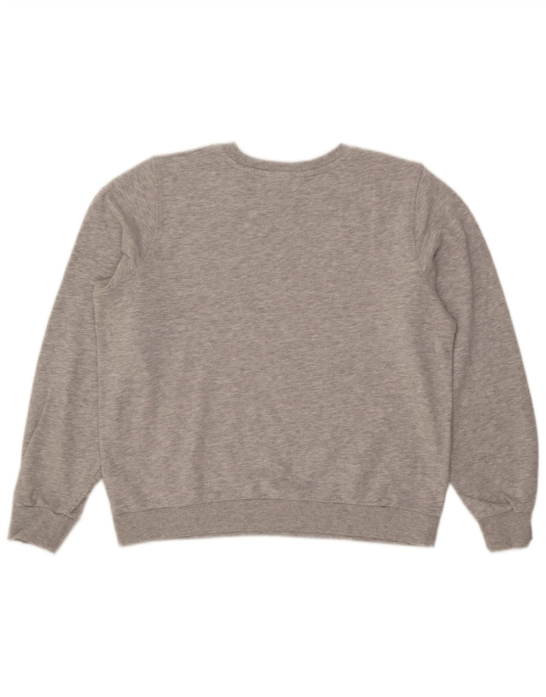 Marks & Spencer Womens Crop Sweatshirt Jumper UK 14 Large Grey Flecked