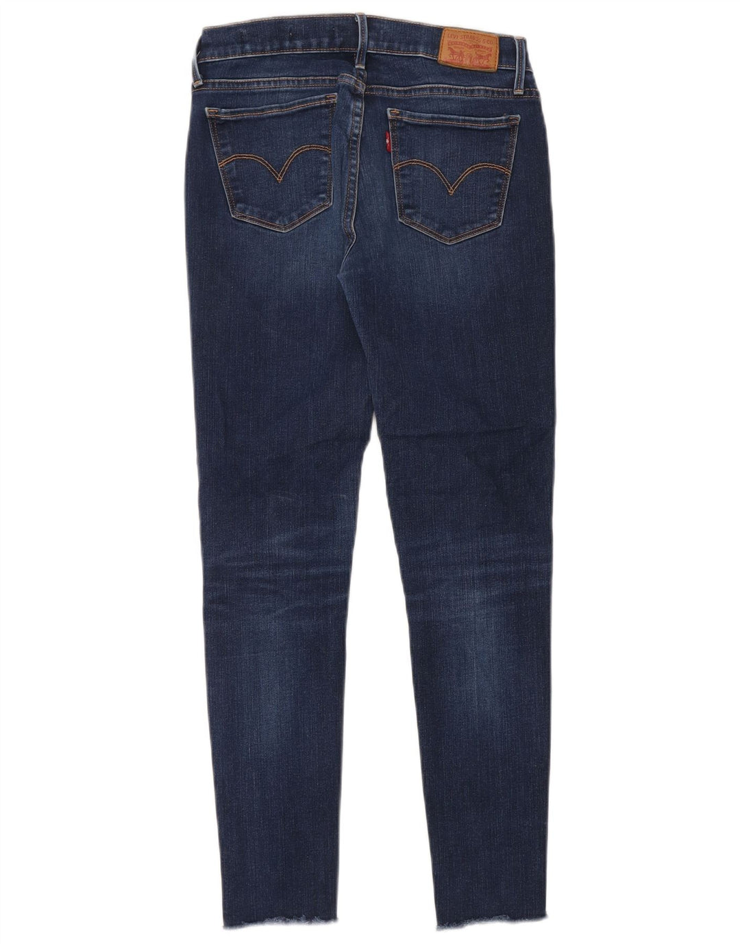 Levi's Womens 710 Super Skinny Jeans W27 L28 Navy Blue
